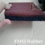Recycled Rubber Tile/Outdoor Playground Rubber Tile