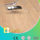 Commercial 12.3mm E0 HDF Embossed V-Grooved Waxed Edged Laminate Floor