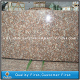 Cheap G687 Peach Red Granite Exterior Laying Floor/Flooring Tiles