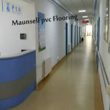 Indoor Medical / Hospital Flooring with PVC / Vinyl Material