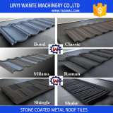 Linyi Wante Mainly 6 Types Stone Coated Metal Roof Tiles