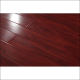 Red Color High Gloss Laminate Flooring with U-Groove/V-Groove