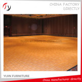 Teak Yellow Wood Veneer Factory Manufacturing Disco Dance Floor (DF-22)