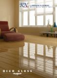 12.3mm High Glossy HDF Laminate Flooring