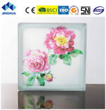 Jinghua High Quality Artistic P-020 Painting Glass Block/Brick