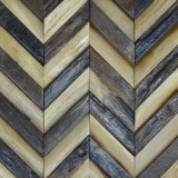 Foshan Supplier High Quality Parquet Pattern Design Old Ship Wood Mosaic