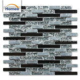 New Design Hot Sale Ice Crackle Glossy Glass Mosaic