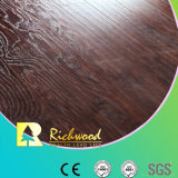 Commercial E1 HDF AC4 Embossed Elm V-Grooved Waterproof Laminate Flooring