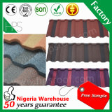 Lightweight Easy Installation Colorful Popular Stone Coated Metal Roof Tile