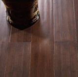 Solid Bamboo Flooring Coffee Color Handscraped UV Lacquer