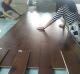 Anti-Slip Indoor Usage Asian Walnut Color Acacia Engineered Wood Flooring