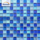 Beautiful waterproof Indoor 23X23 Glass Mosaic Swimming Pool Tile