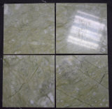 Natural Stone Slab Eased/Laminate/Bullnose Ming Verde Green Marble Tile for Home Decoration