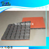 CE Certificated High Quality Outdoor Rubber Floor Tile