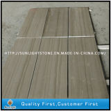 China Wood Grey/Athen Grey Wood Marble Kitchen Flooring Tiles