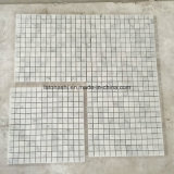 Polished Bianca Carrara White Marble Mosaic Tile for Floor/Wall