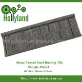 China Building Sheet Roof Tile with Stone Chips Coated (Shingle Tile)