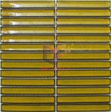 Yellow Strip Ceramic Mosaic for Dining Room (CST267)