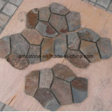 Natural China Flagstone Mat Mesh Stone Tiles (SMC-R068)