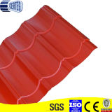 Red Prepainted Galvanized Steel Glazed Tiles (YX28-207-828)