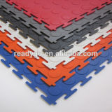 Non-Toxic Anti-Fatigue Rubber Coin Garage Floor Mat/Outdoor Playground Rubber Tile