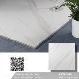 Carrara White Glazed Marble Polished Porcelain Floor Tile (600X600mm, VRP6H019)