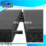 Free Install Heavy Duty Outdoor Safety Floor Rubber Tile