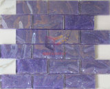 Luster Purple Color Crystal Mosaic Brick Tile (CFC286)