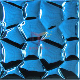 Blue Color Water Cube Stainless Steel Metal Mosaic (CFM890)