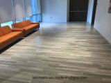 China Light Grey Wood Veins Marble Tiles for Lobby Flooring