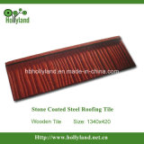 Stone Coated Steel Roofing Tile (Wooden Tile)