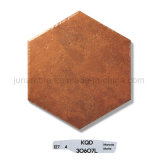 Antique Style Artistic Home Decoration Ceramic Hexagon Floor Tile 248X288mm