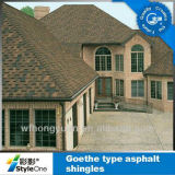 Brown Roofing Tile /Johns Manville Asphalt Shingle /Self Adhesive Roofing Material (ISO)