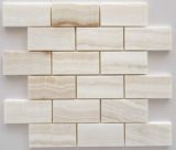 High Quality White Onyx 2''x4'' Brick Mosaic Tile