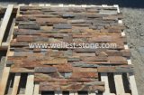 Rusty Slate Wall Cladding Stone Veneer, Stack Stone for Exterior Wall, Water Feature, Column