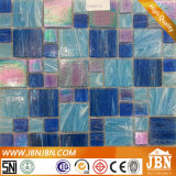 Cheap Price Swimming Pool Iridescent Glass Mosaic Tile (H455001)