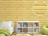 Odorless Decoration XPE Foam Brick Wall Panel/Sticker