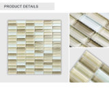 Hot Selling Low Price Indoor Decorative Strip Beige Glass Mosaic Tile