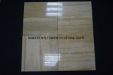 Polished Vein Cut Wooden Yellow Marble Slabs Flooring