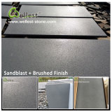 Black Grey Bluestone Lava Stone Basalt Tile for Pavers/Paving/Floor/Flooring/Wall Cladding