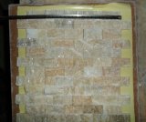 Mosaic Tile Honey Onxy 1X2 Split Face