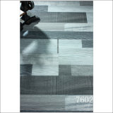 Gray Color Brushed Grain Strips 8.3mm/12.3mm Laminated Wood Flooring