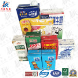Juice and Milk Aseptic Brick Carton with Straw/Packaging Film