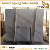 Polished China Carrara/Guangxi White Bianco Crown Marble Slab/Tiles