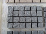 Chinese Padang/Sesameblack/G654 Dark Grey Natural Split Granite Stair/Windowsill/Skirting/Paver/Paving/Floor/Cobble/Cube Stone