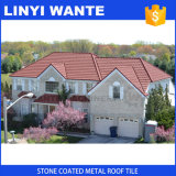 Galvanized Decorative Building Material Stone Coated Metal Roof Tile