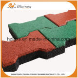 Ce Approved Dog Bone Rubber Paver Tiles for Walkway