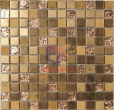 Marble Stone Mix Glass Stainless Steel Mosaic (CFM758)