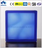 Jinghua Misty Cloudy Purple Color 190X190X80mm Glass Brick/Block