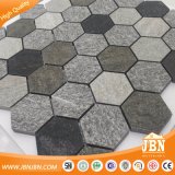 Wholesale Random Color Pattern Hexagon Porcelain Mosaic Wall Tile (W9555014)